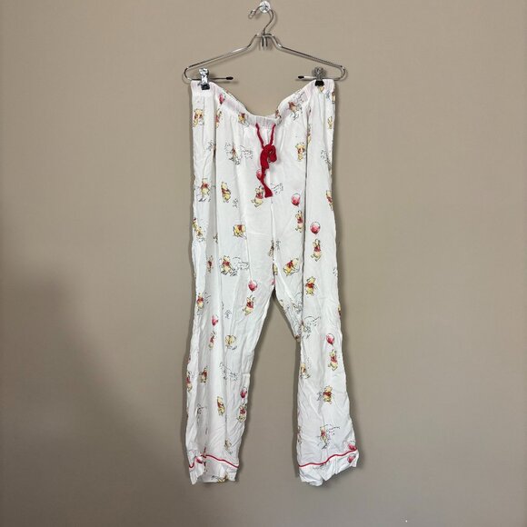 Disney Other - Disney Winnie the Pooh White Pajama Pants with Balloon Print - Size XL
